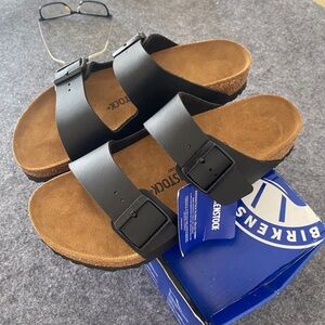 Birkenstock Black Sandals Arizona